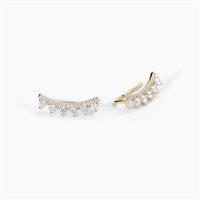 Orecchini Mabina Donna Jennifer in Argento Zircone 563610 - 563610
